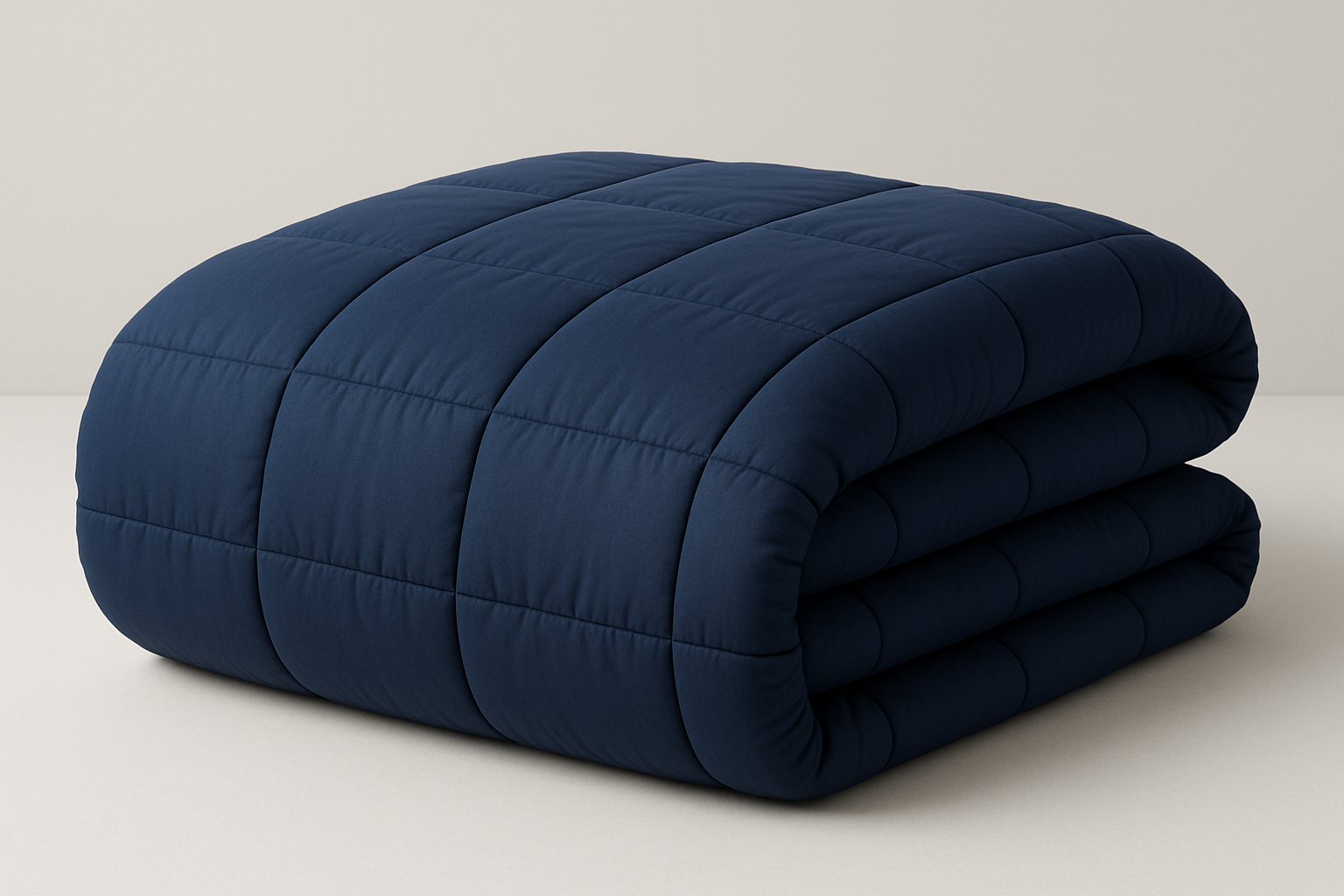 Edredom Casal Inverno Azul Marinho Matelassê
