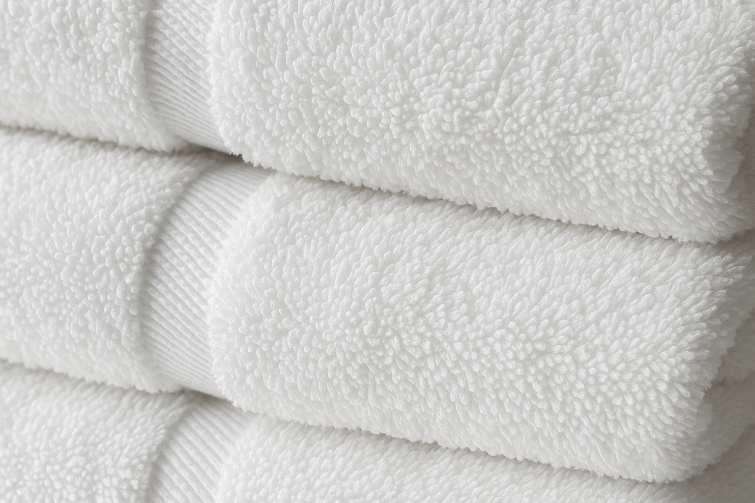 Conjunto 5 Toalhas Banho Premium Algodão Branco - 500g/m²